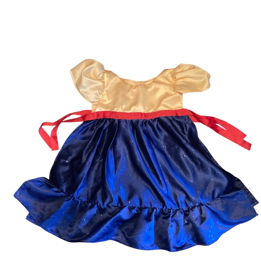 Handmade Princess Gown Apron Style Play Dress 
Adjustable Sparkle Girls 4
